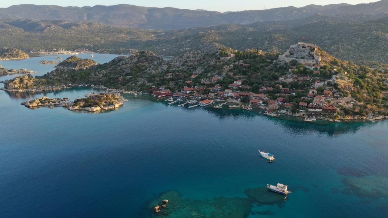 Istlada Tas Ev Apart - Kekova View Kapakli Exterior photo